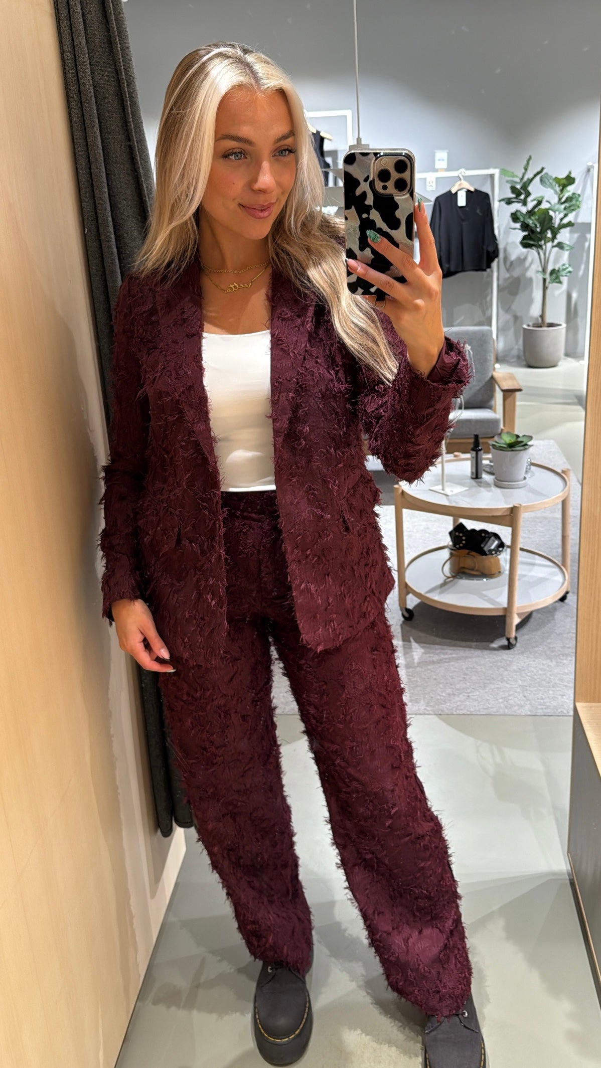 VIWAGNE Tailored Trousers - Fig